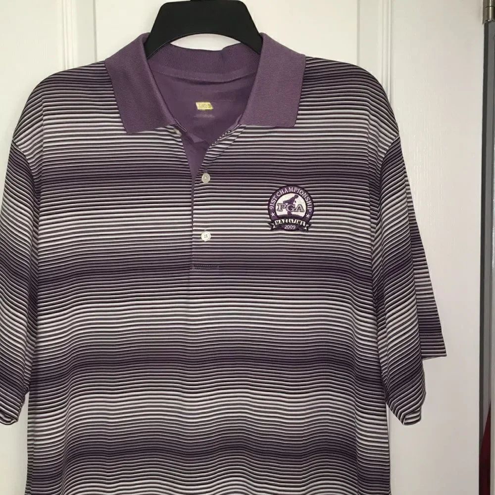 Purple PGA Championship Hazeltine 2009 golf shirt